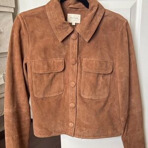 Sezane Fiona Suede Jacket